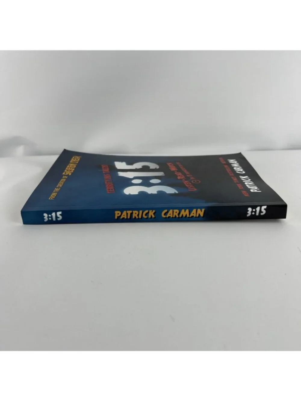 Patrick Carman 3:15: Listen, read, and watch Terrifying Tales  Paperback Book